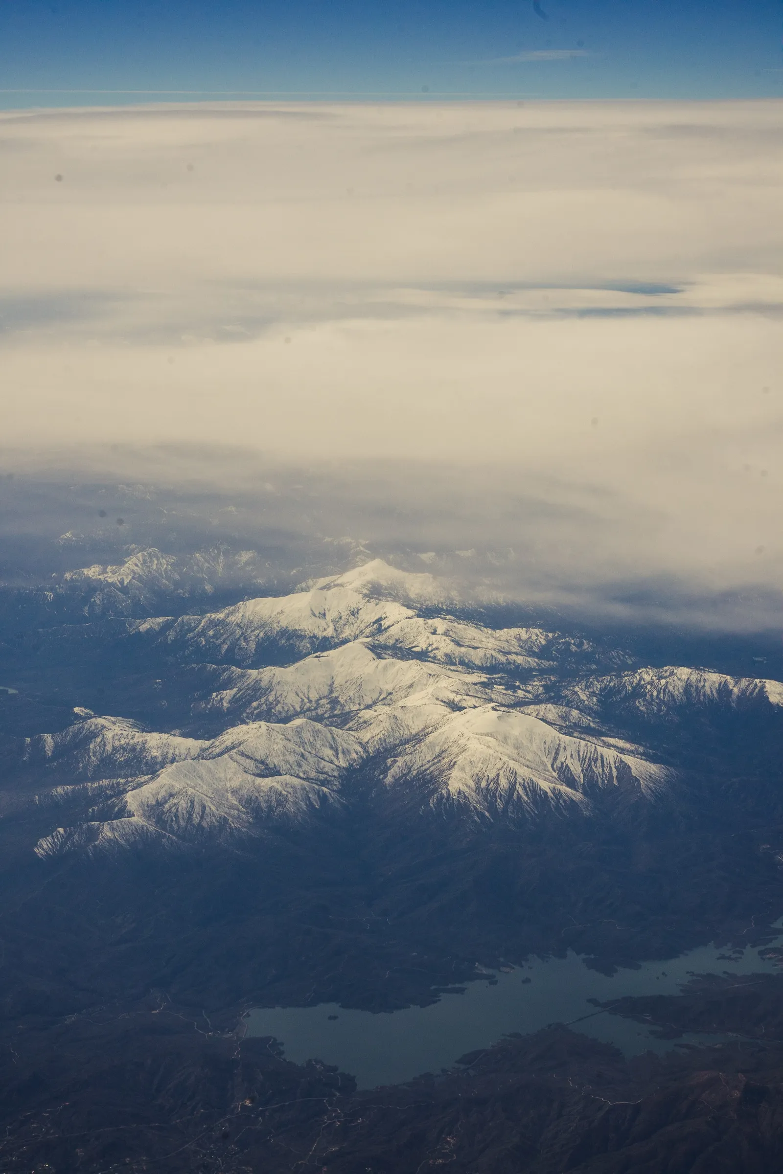 Clouds seen from above